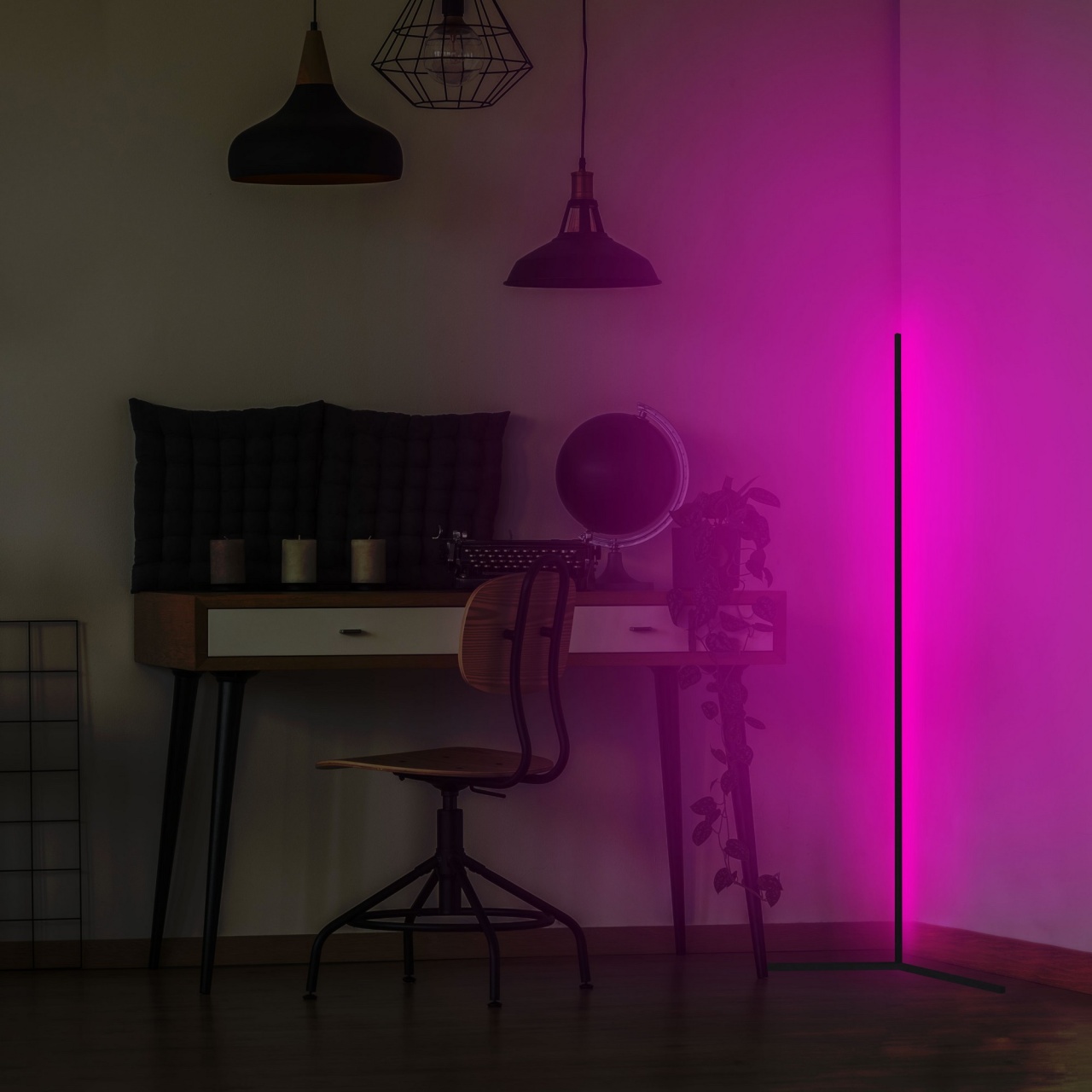 Lampadar, Spark cloud, UnicUtil, Culoarea Mov - 2 | YEO
