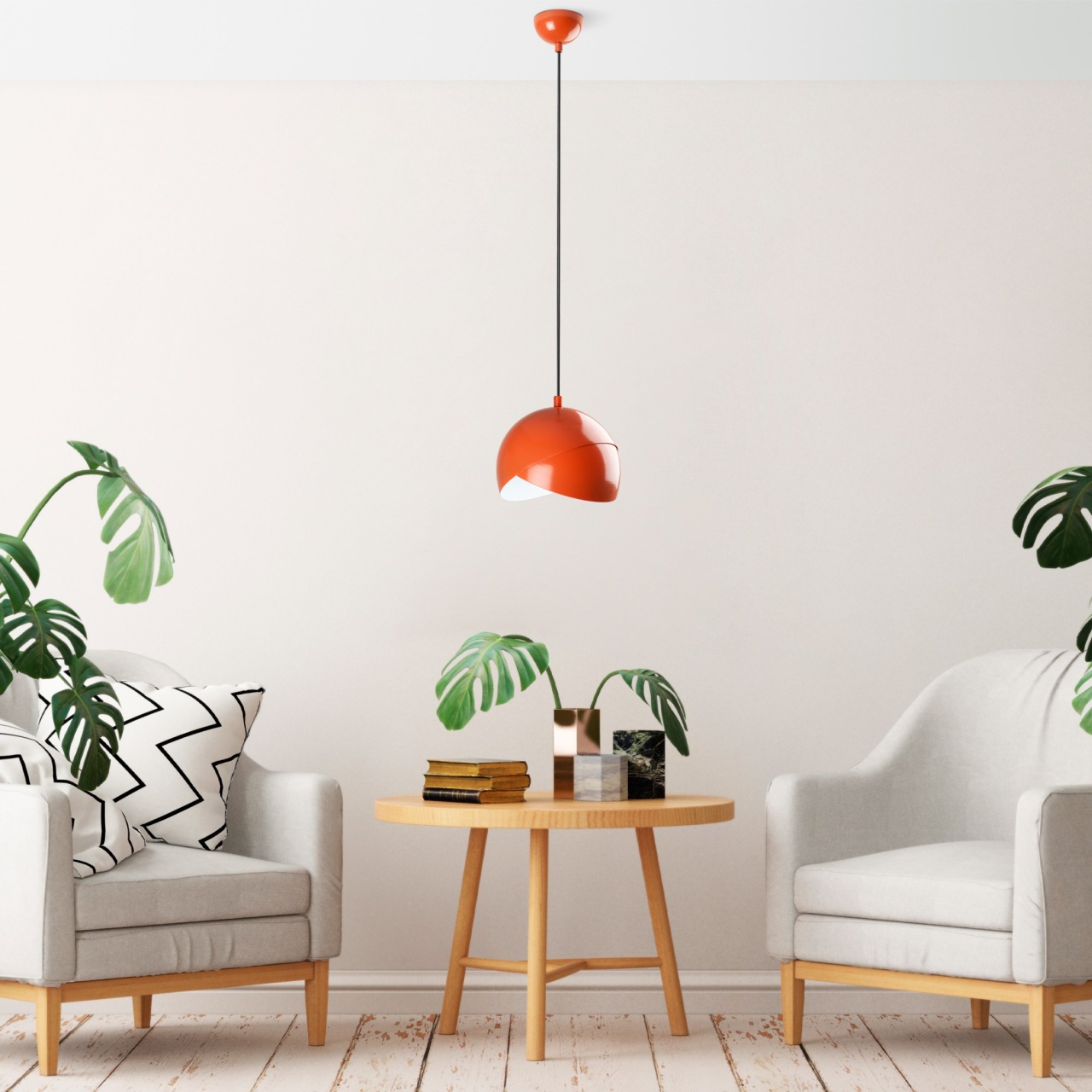 Lustra, Shell blaze, UnicUtil, Culoarea Portocaliu - 2 | YEO
