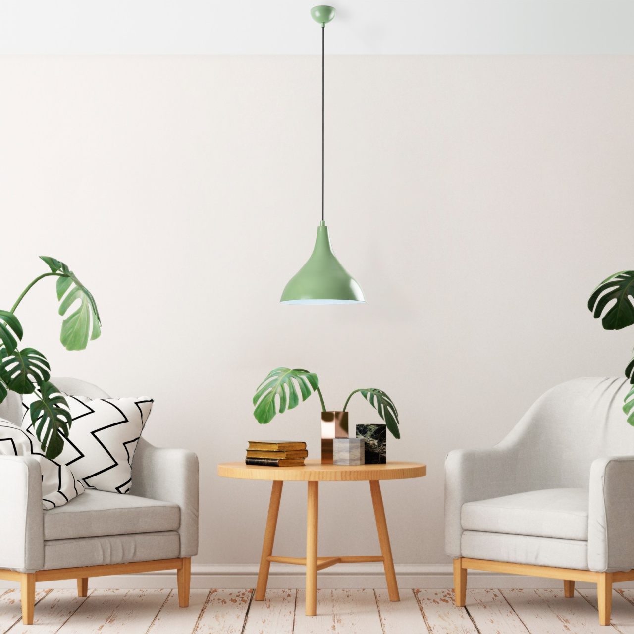 Lustra, Storm ridge, UnicUtil, Culoarea Verde Deschis - 2 | YEO