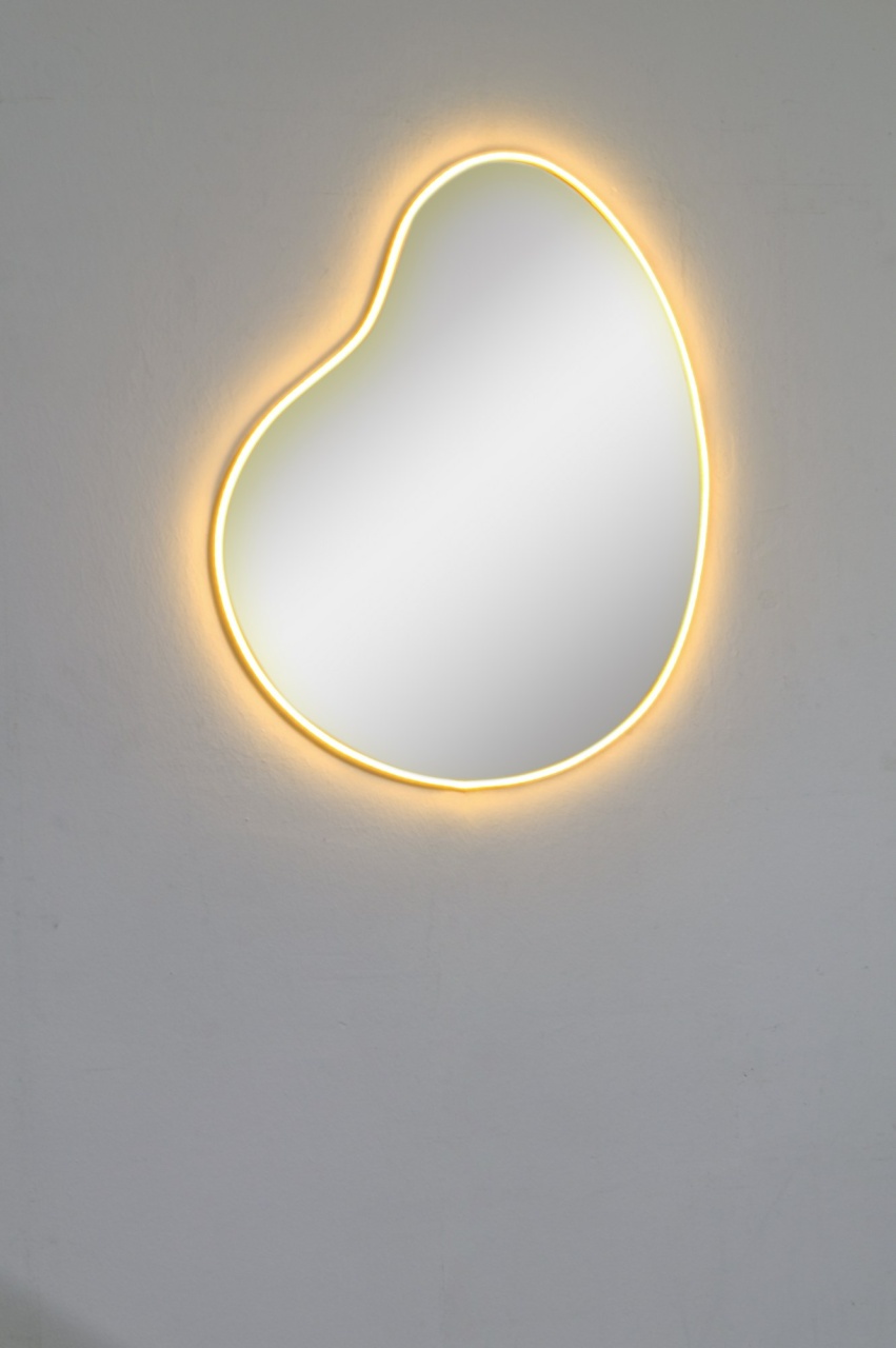Oglinda, Spark leaf, UnicUtil, Culoarea Galben - 1 | YEO