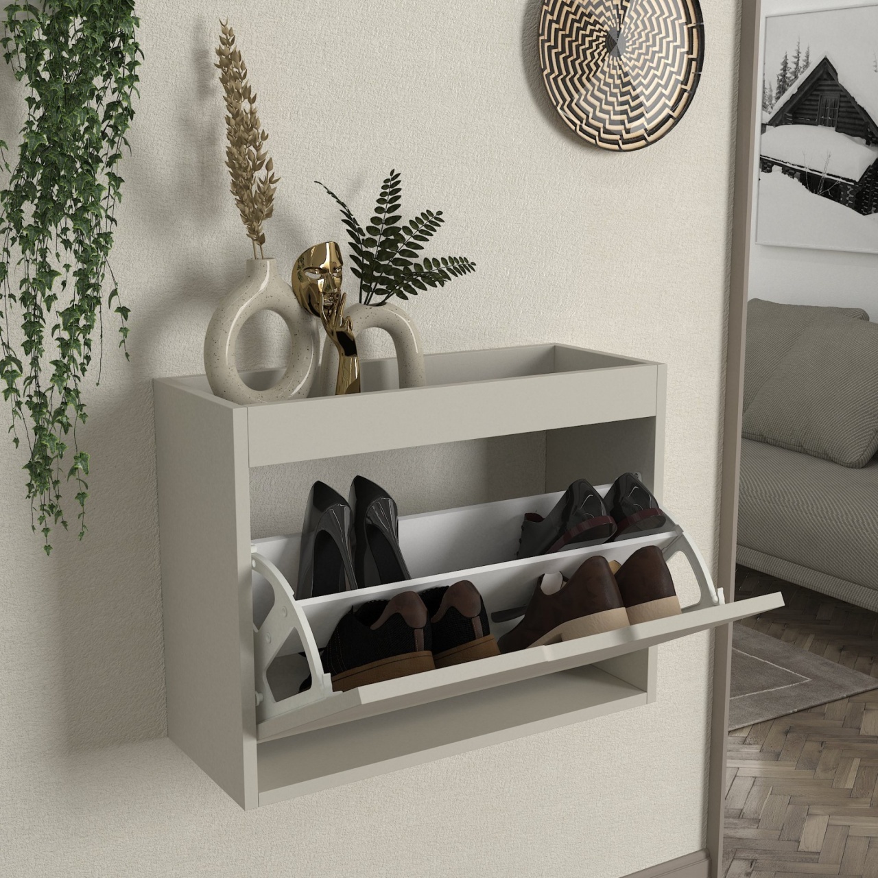 Pantofar, Fresh Order, UnicUtil, Crem-Gri - imagine 2