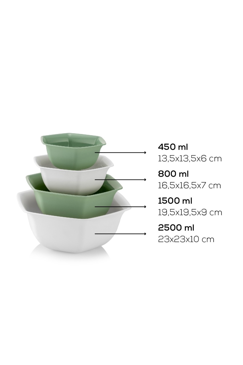 Set Boluri (4 Bucati), Drift vine, UnicUtil, Culoarea Verde - view 5