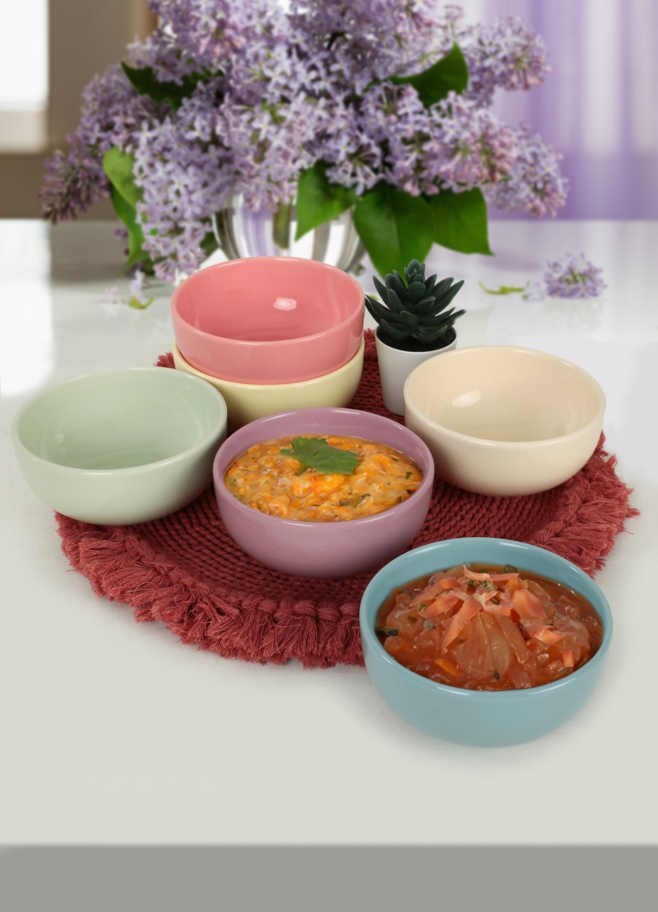 Set Ceramica (6 Bucati), Bits shell, UnicUtil, Culoarea Multicolor