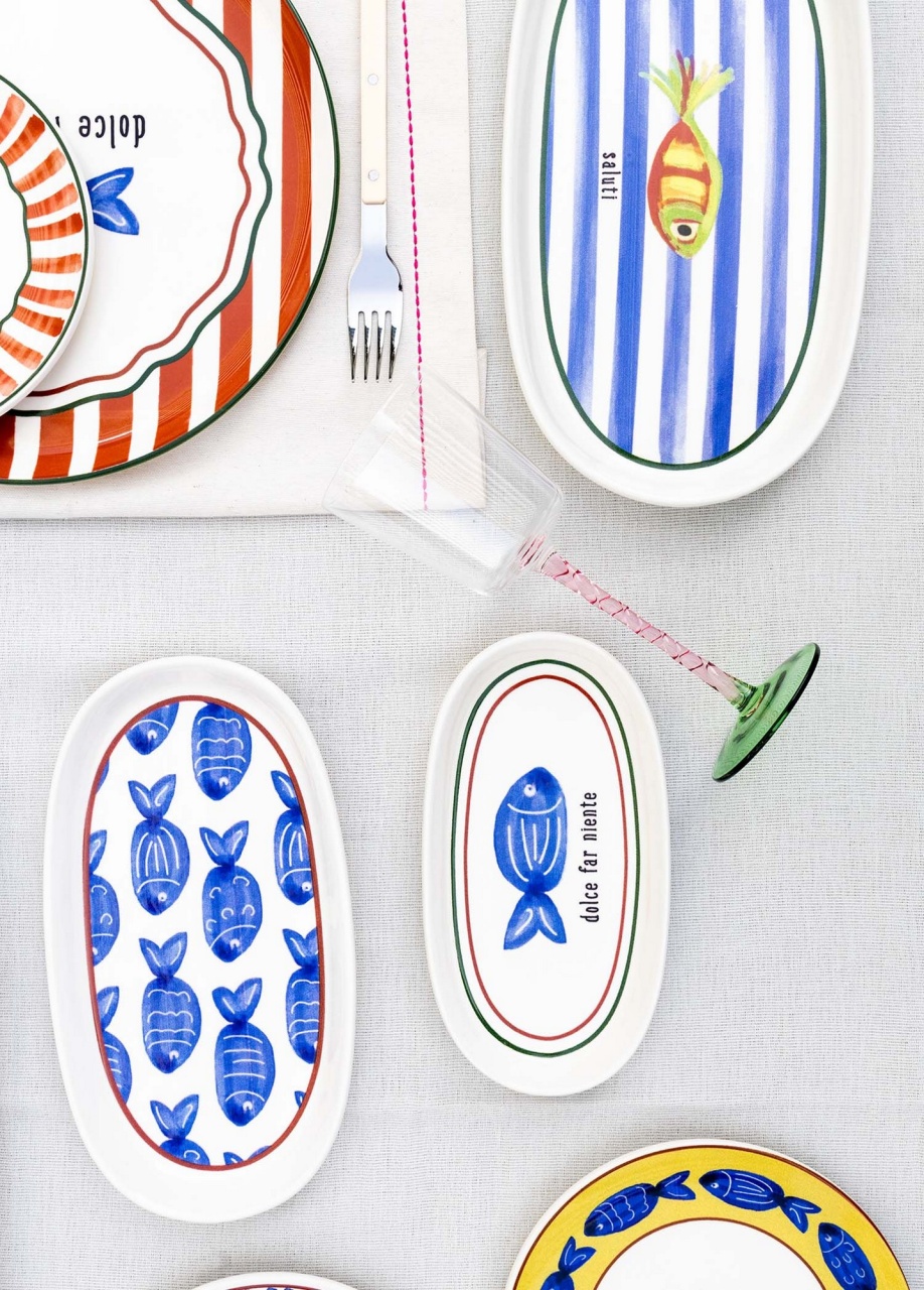 Set Farfurii (2 Bucati), Thorn items, UnicUtil, Culoarea Albastru - 2 | YEO