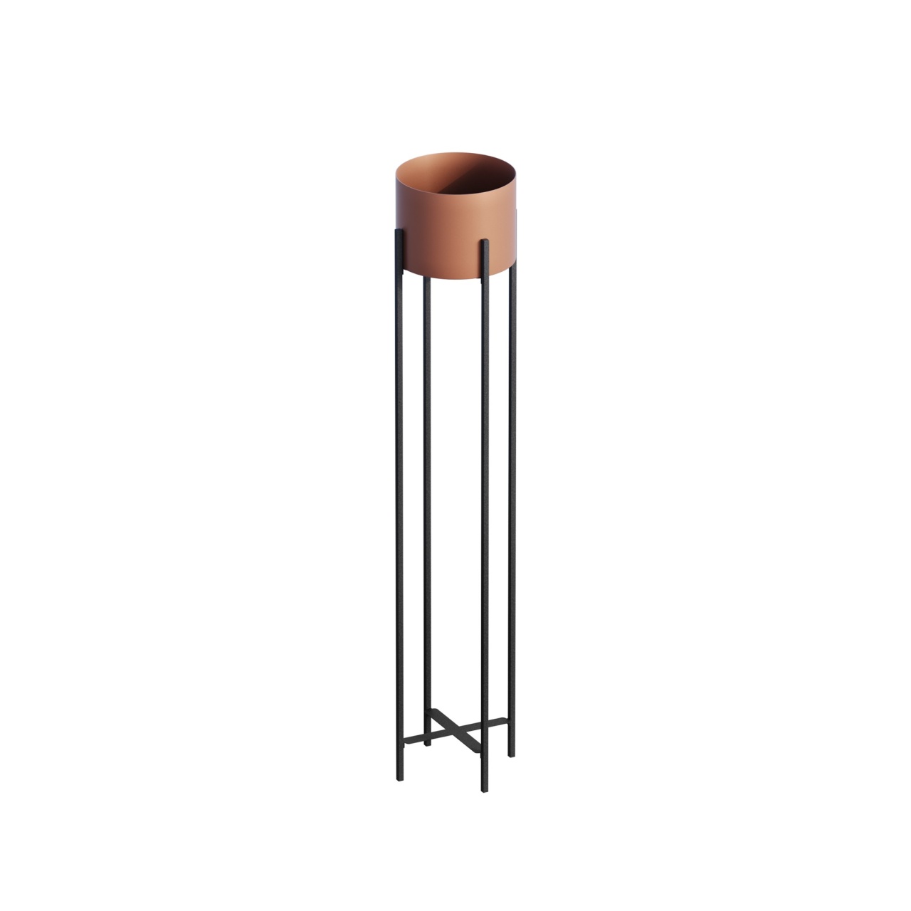 Vas Decorativ, Spark root, UnicUtil, Culoarea Negru Cupru - 3 | YEO