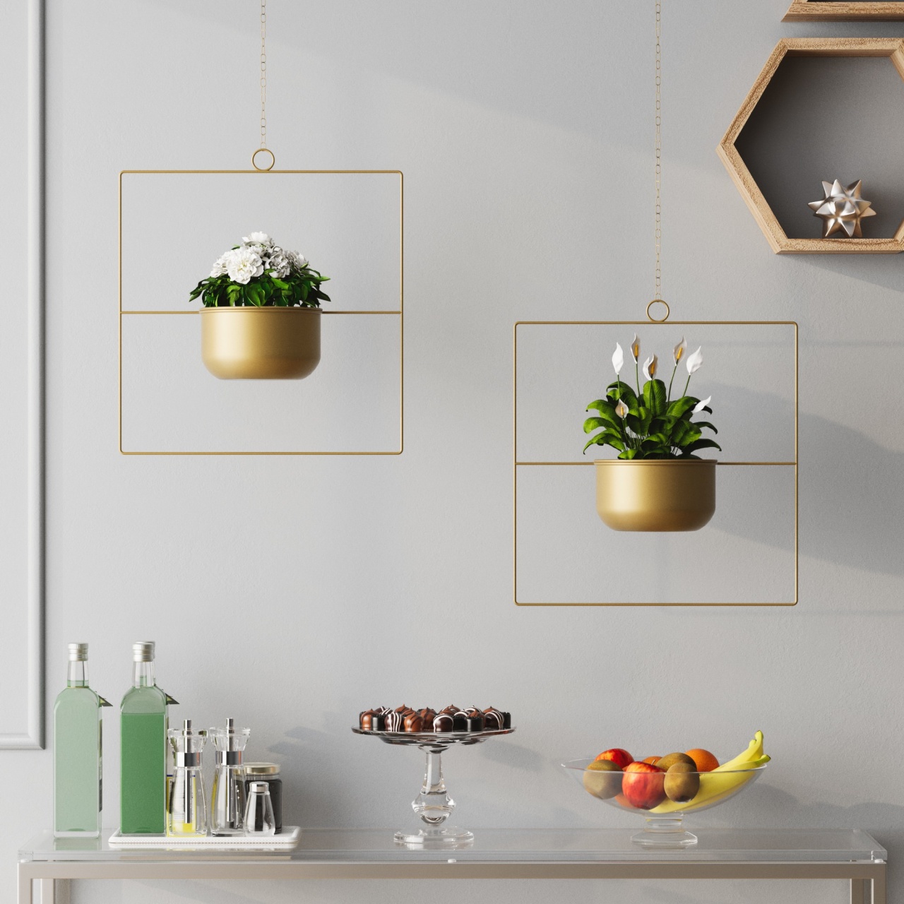 Vas Decorativ, Stone mist, UnicUtil, Culoarea Auriu - 3 | YEO