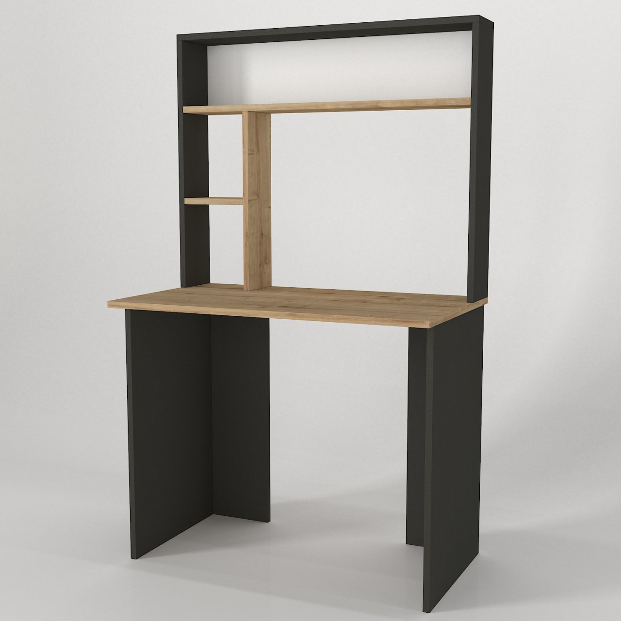 Birou, Multi Space, UnicUtil, Gri-Crem, UUDESK43 - 4 | YEO
