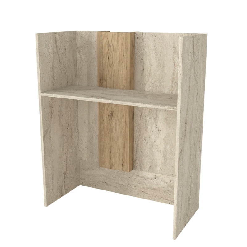 Birou recepție, Bonveno Front Desk, UnicUtil, Travertin-Bej - imagine 8