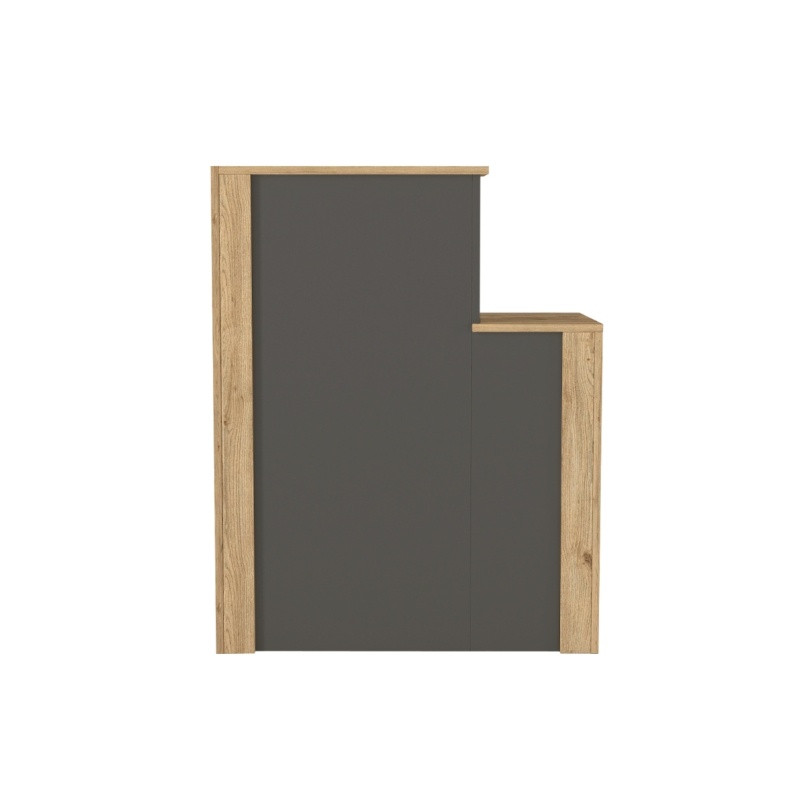 Birou recepție, Enter Front Desk, UnicUtil, Bej-Gri - imagine 7