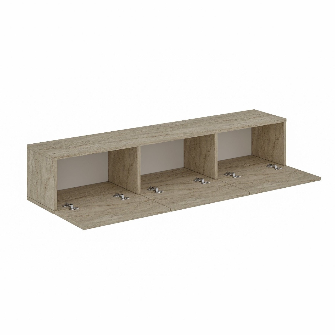 Comoda TV, Oscar Travertine, UnicUtil, Travertin, Lățime: 180 cm, Înălțime: 45 cm, Adâncime: 31,4 cm - view 7