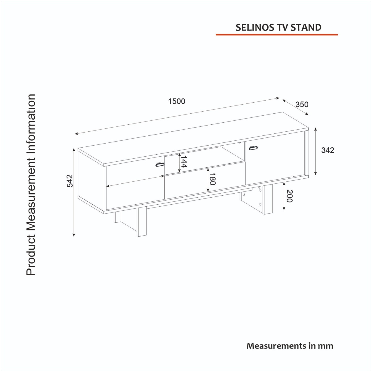 Comoda TV, Pure Style, UnicUtil, Crem - imagine 5