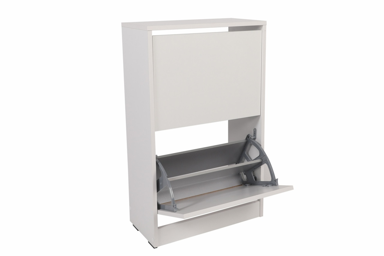 Dulap pentru pantofi, Shc 320, UnicUtil, Alb,Lățime: 51 cm, Înălțime: 84 cm, Adâncime: 26 cm - view 8
