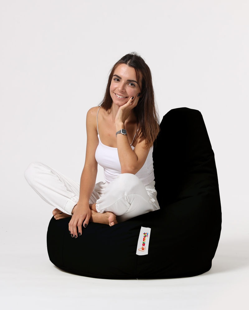 Fotoliu Puf Gradina, Breeze grove, UnicUtil, Culoarea Negru