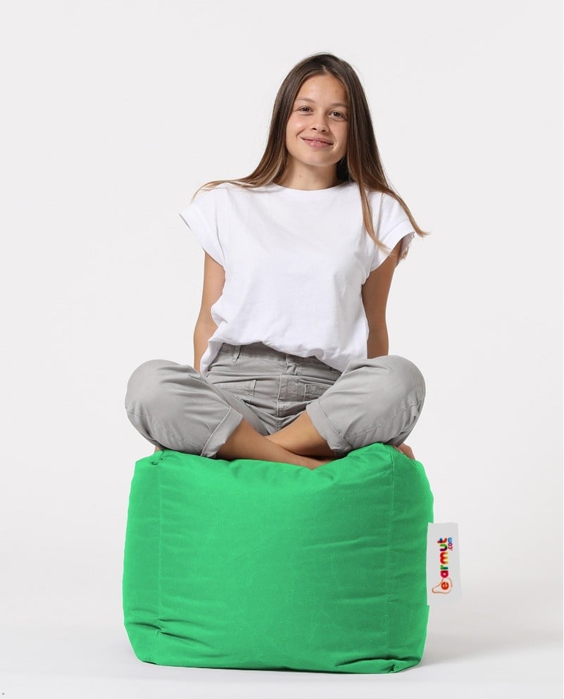 Fotoliu Puf Gradina, Ripple breeze, UnicUtil, Culoarea Verde