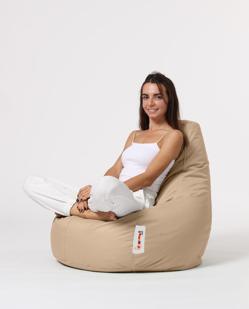 Fotoliu Puf Gradina, Shell breeze, UnicUtil, Culoarea Crem - 2 | YEO