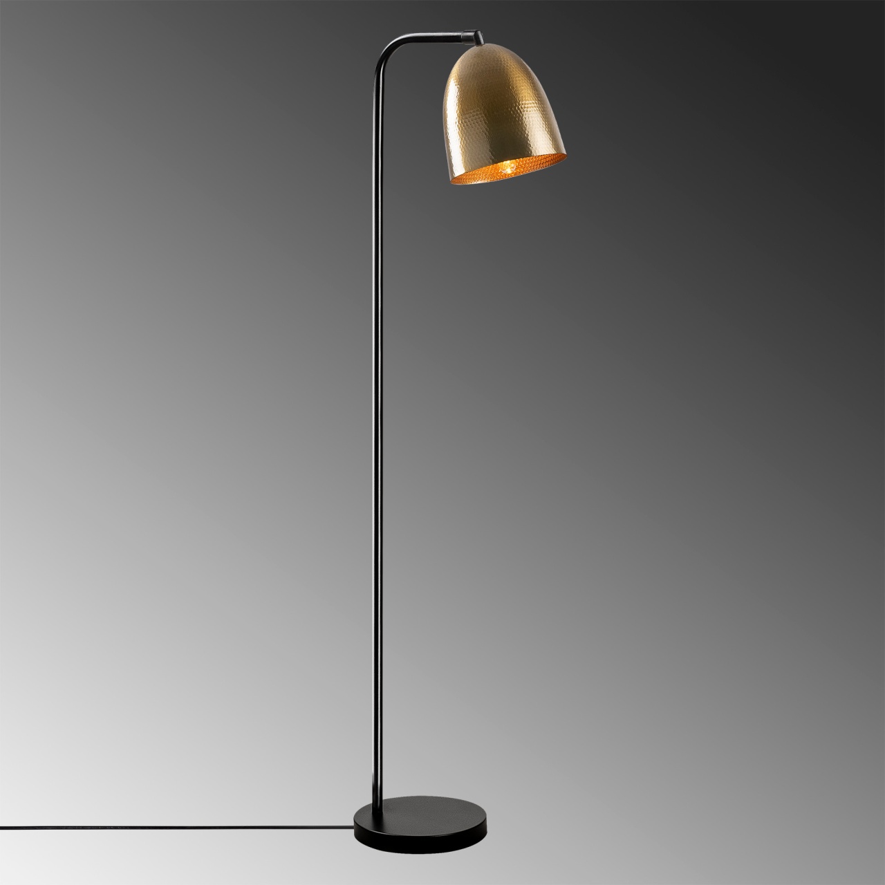 Lampadar, Dust peak, UnicUtil, Culoarea Negru Auriu - 3 | YEO