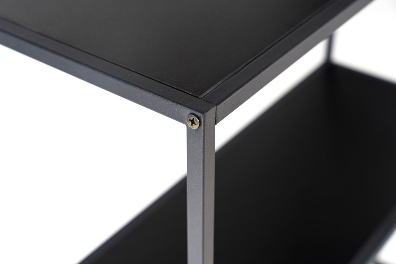 Masa decor, Andas Black, UnicUtil, Negru, Lățime: 80 cm, Înălțime: 85 cm, Adâncime: 30 cm, 706CLN1107 - view 7