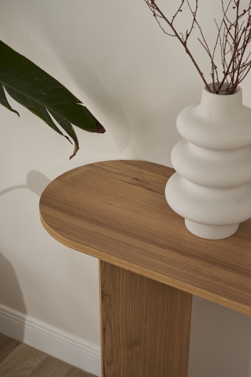 Masa decor, Sira Vnt, UnicUtil, Stejar, Lățime: 150 cm, Înălțime: 75 cm, Adâncime: 35 cm - view 5