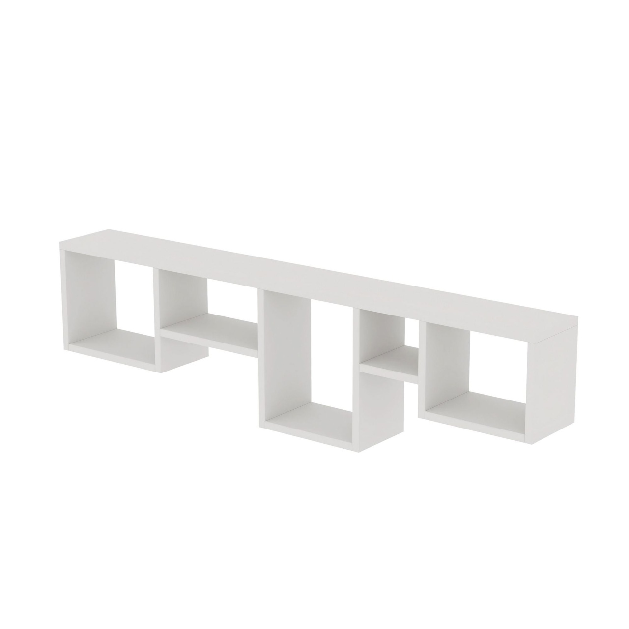 Rafturi perete, Classic Shelf, UnicUtil, 120 x 32 x 17 cm, Alb - 1 | YEO