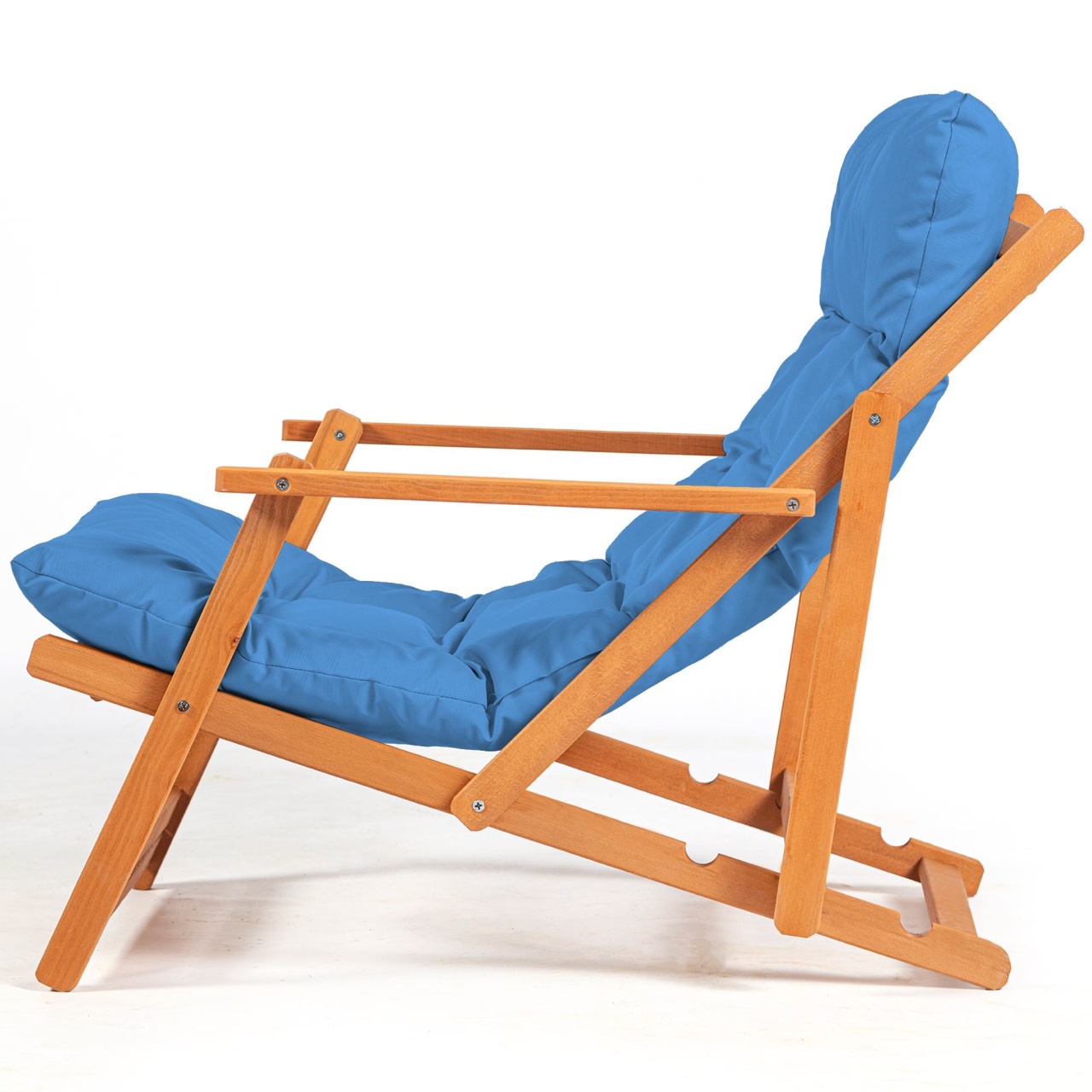 Set Gradina - Masa si Scaune (3 Bucati), Grove echo, UnicUtil, Culoarea Albastru Natural - 2 | YEO