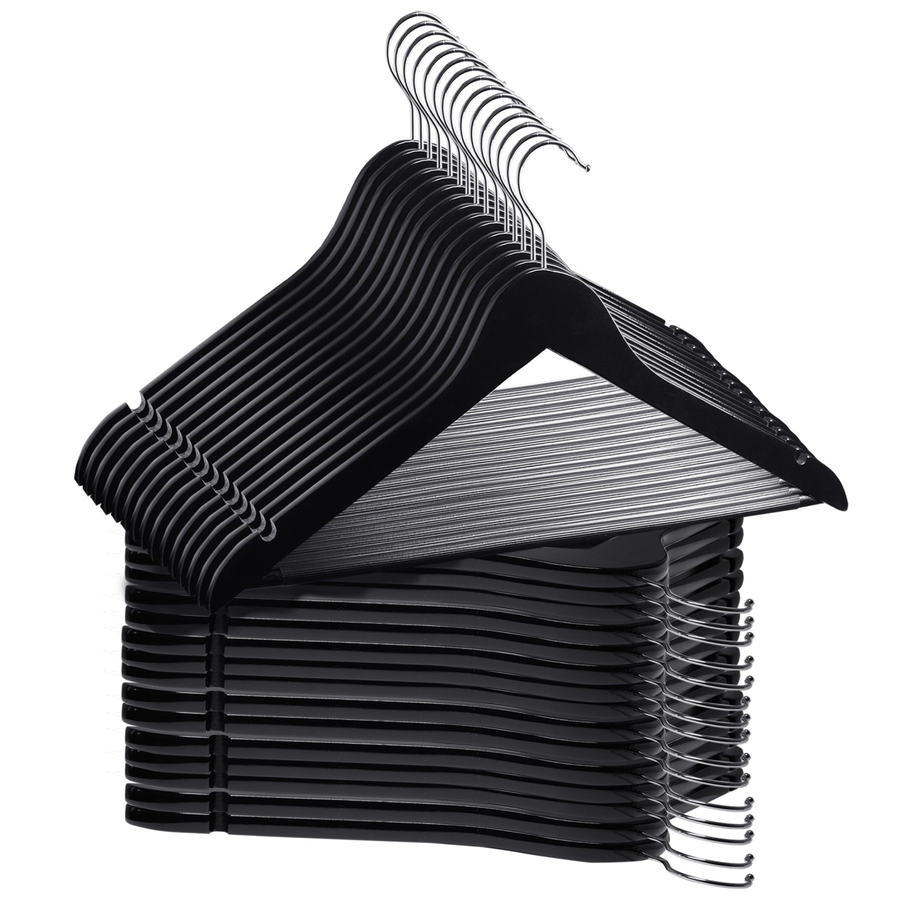 Umeraș din lemn de artar, Negru, 1 bucata - imagine 4