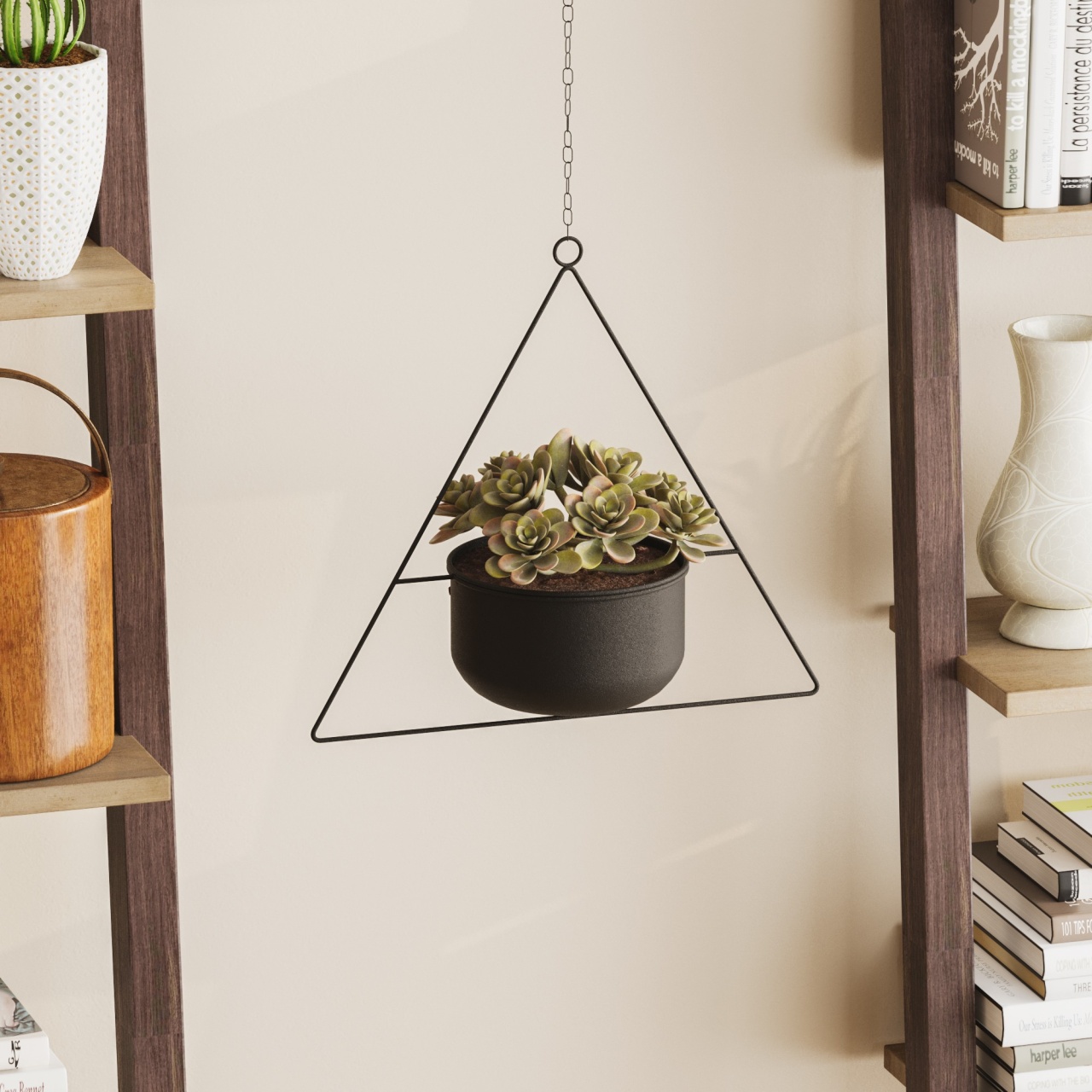 Vas Decorativ, Thorn mist, UnicUtil, Culoarea Negru - 1 | YEO