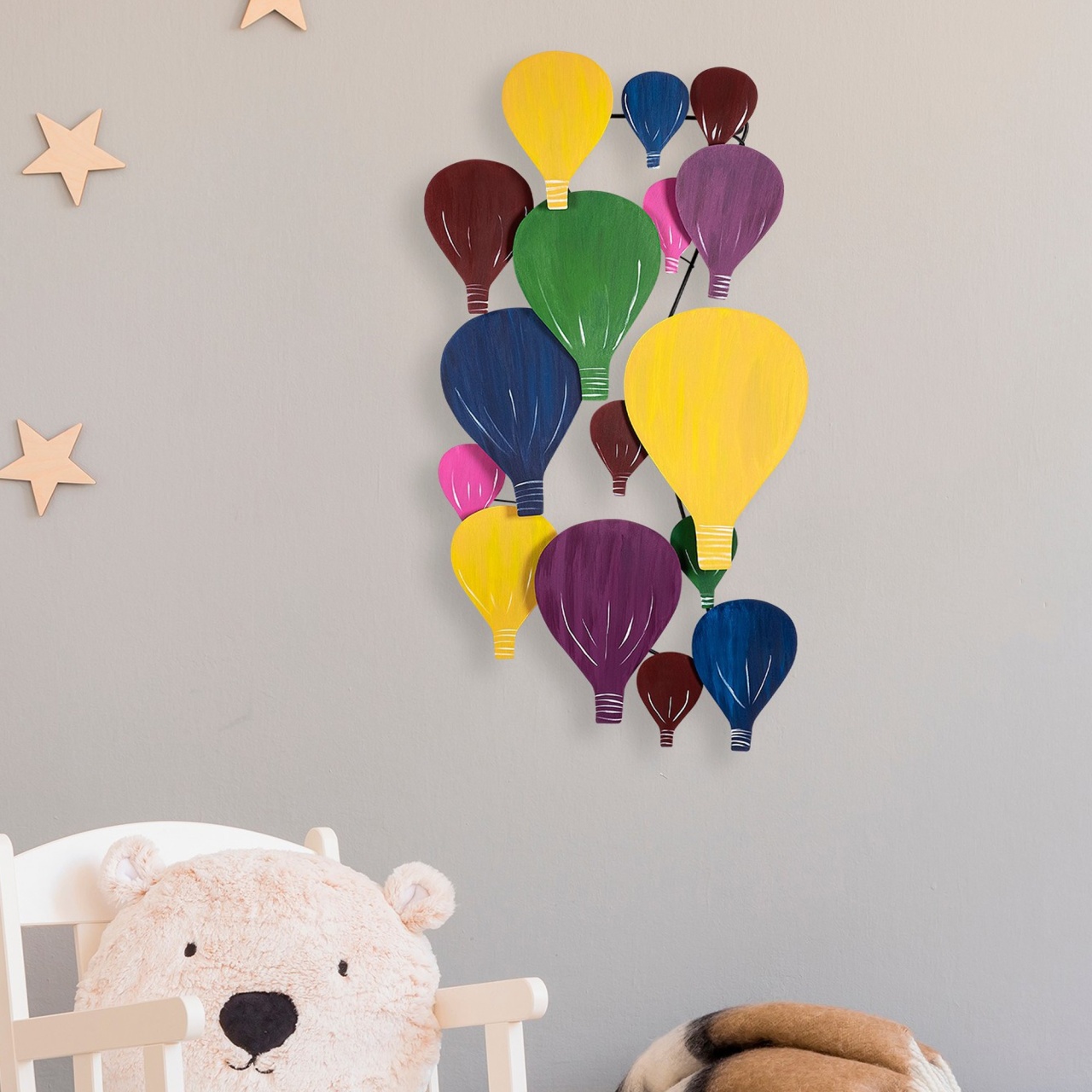 Accesorii Metalice Perete, Shade ridge, UnicUtil, Culoarea Multicolor