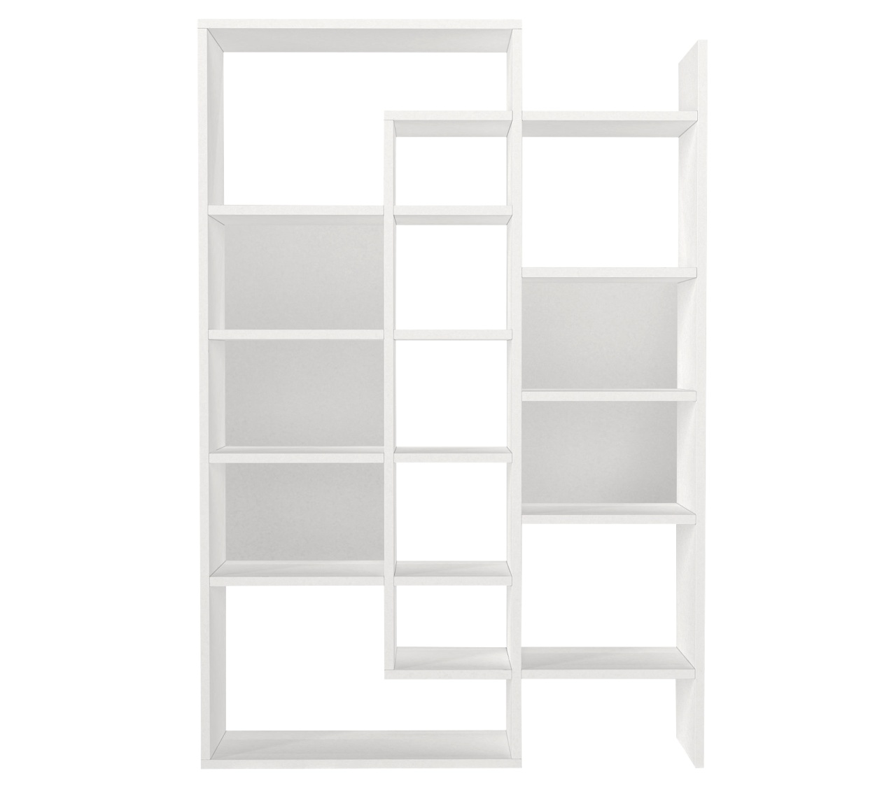 Biblioteca, Geo WhiteSpace, UnicUtil, 94.2 x 22 x 139.5 cm, Alb, UUBIB44 - 3 | YEO