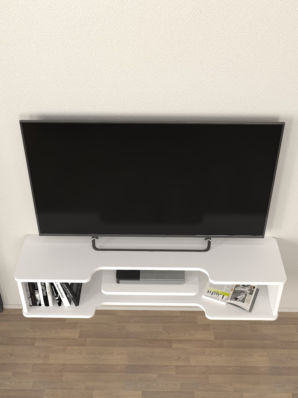 Comoda TV, Compact View, UnicUtil, Alb, UUTVU20 - 3 | YEO