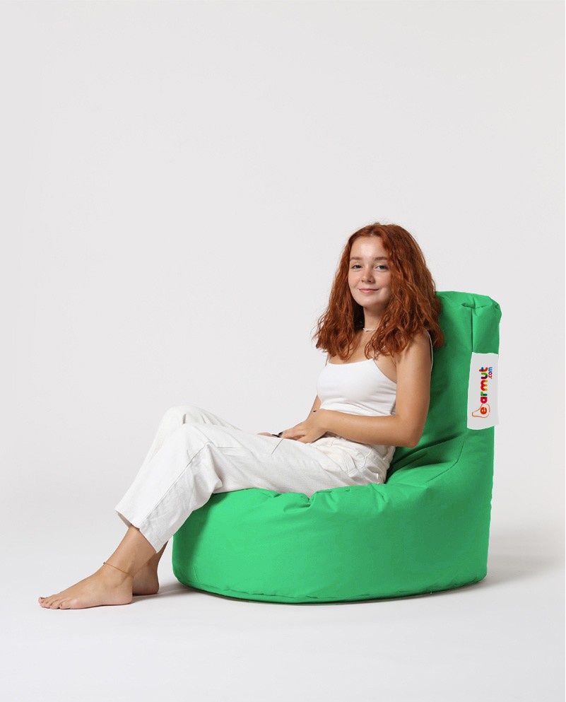 Fotoliu Puf Gradina, Ember vine, UnicUtil, Culoarea Verde - 1 | YEO
