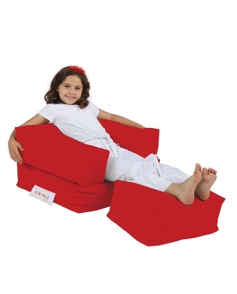 Fotoliu Puf Gradina, Ripple glow, UnicUtil, Culoarea Rosu - 2 | YEO