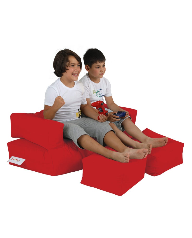 Fotoliu Puf Gradina, Vine echo, UnicUtil, Culoarea Rosu - 2 | YEO