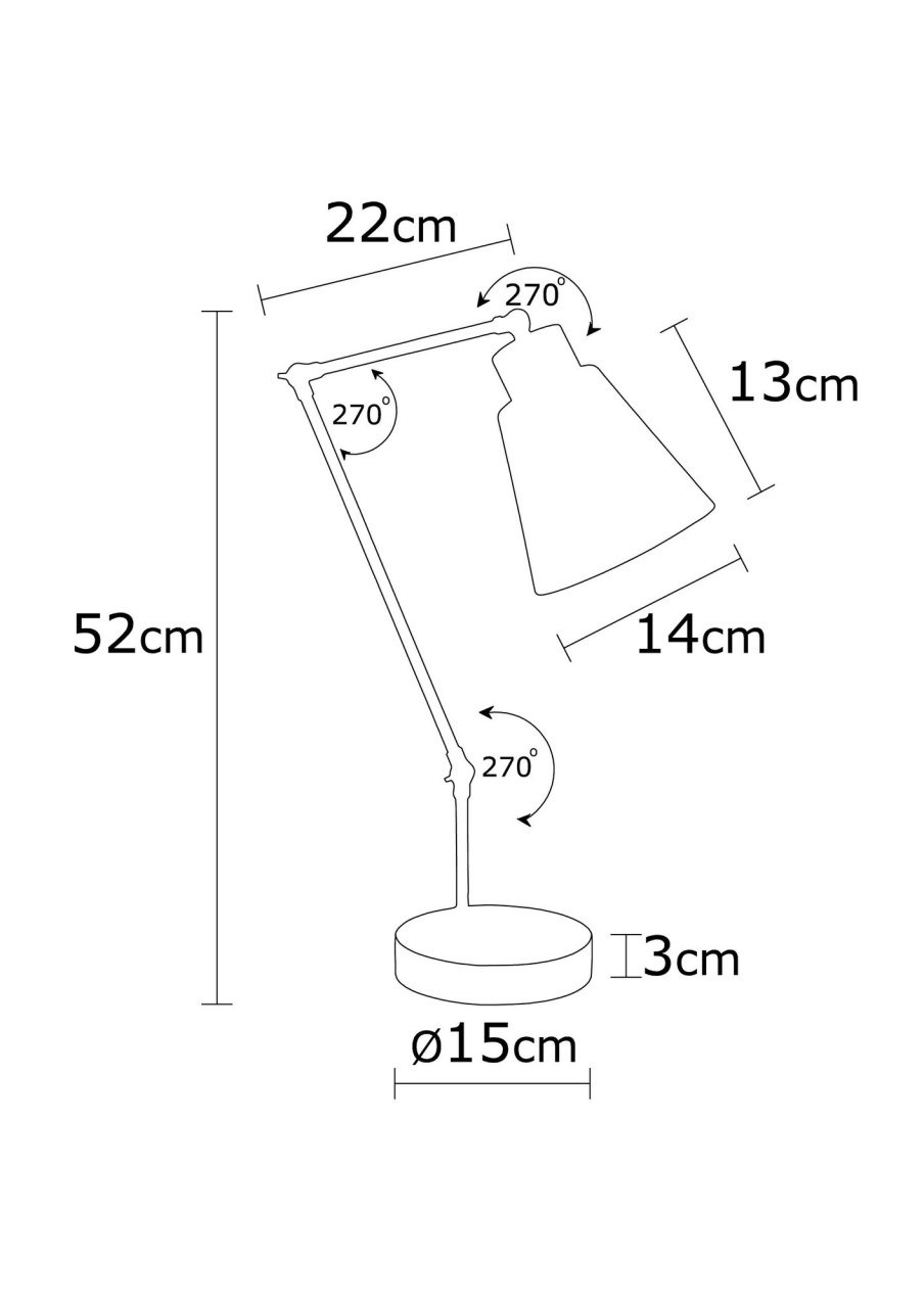 Lampa de Masa, Ember flame, UnicUtil, Culoarea Rosu - 2 | YEO