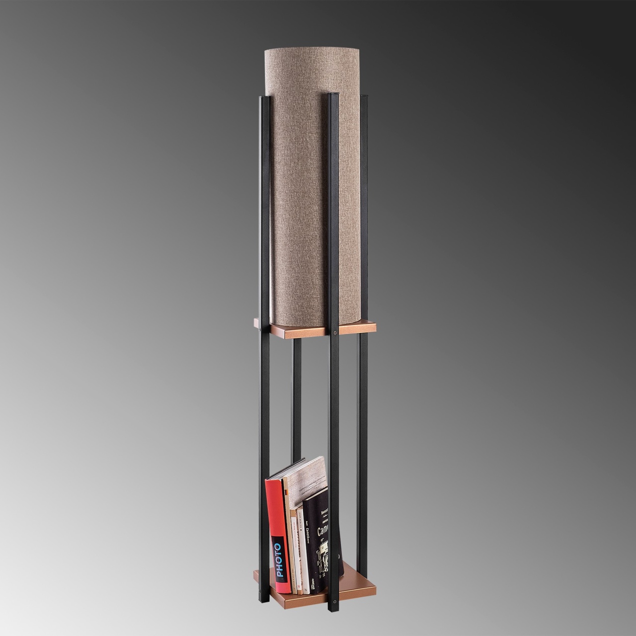 Lampadar, Drift ember, UnicUtil, Culoarea Negru Cupru - 1 | YEO