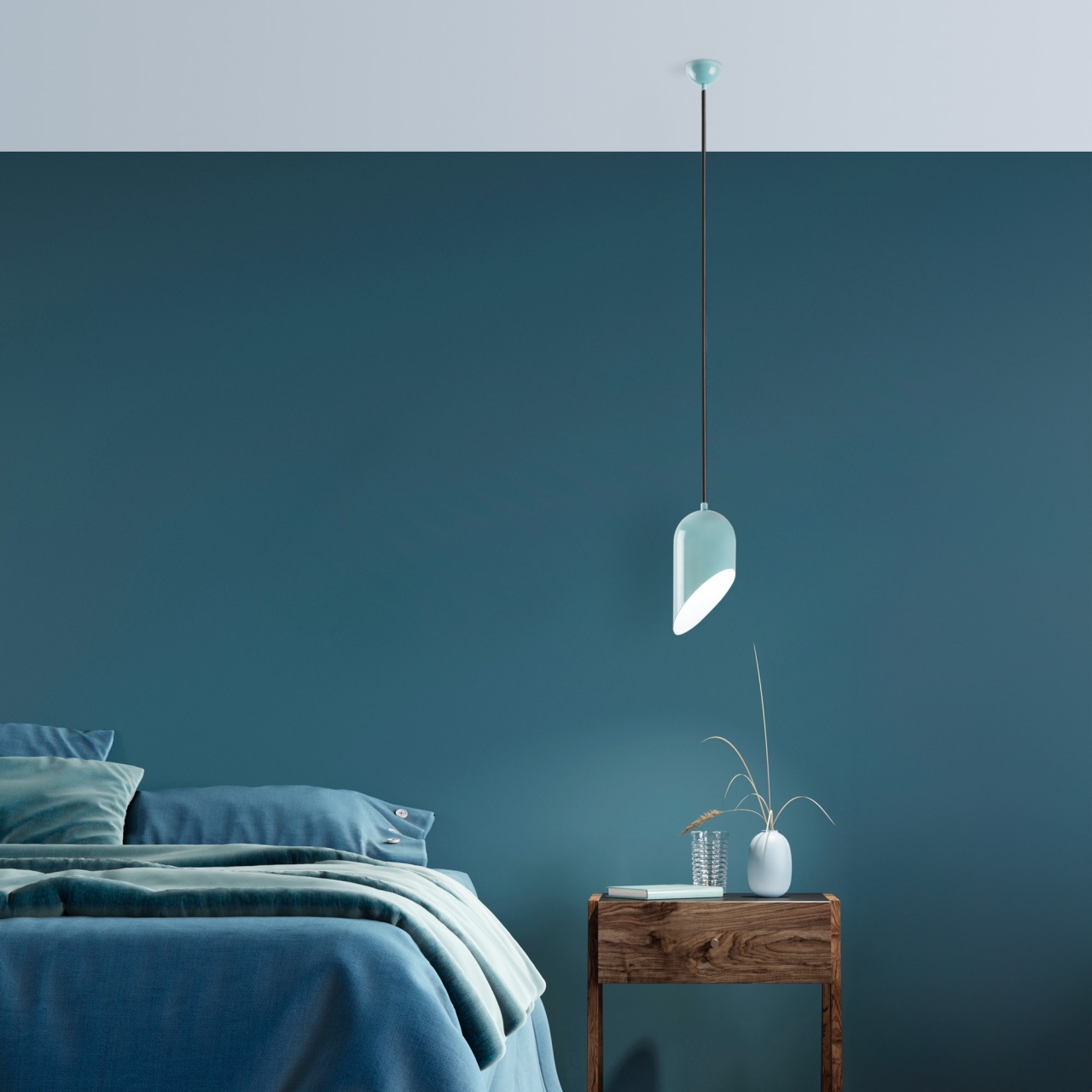Lustra, Glow peak, UnicUtil, Culoarea Turcoaz - 1 | YEO