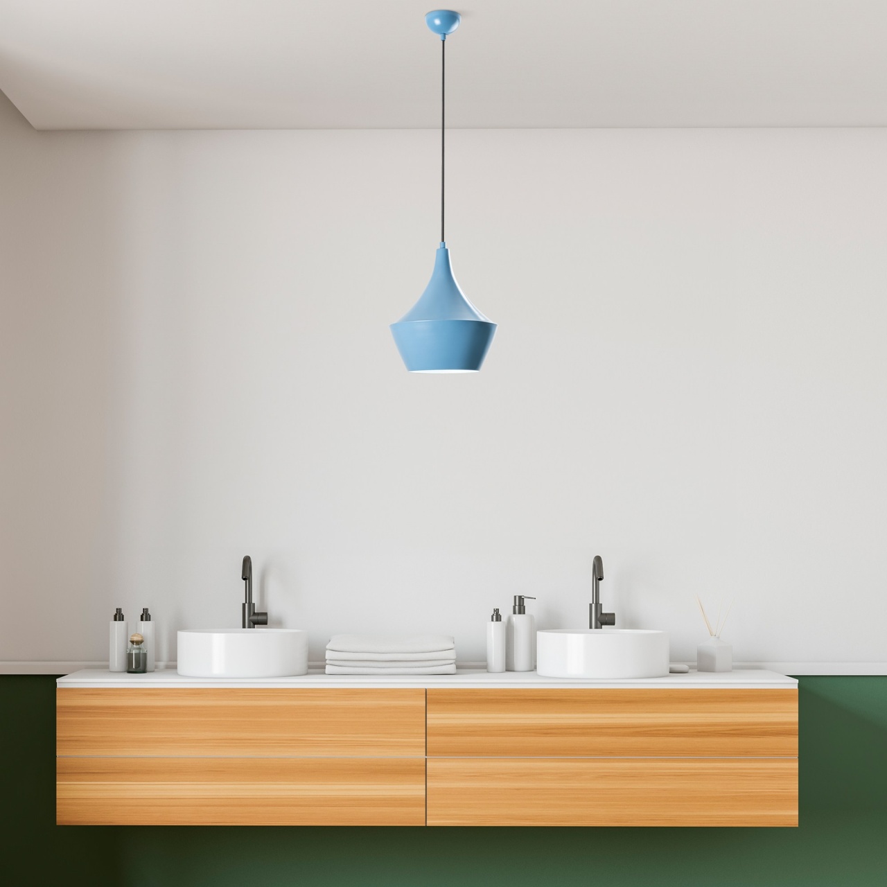 Lustra, Spark glow, UnicUtil, Culoarea Albastru Deschis - 1 | YEO