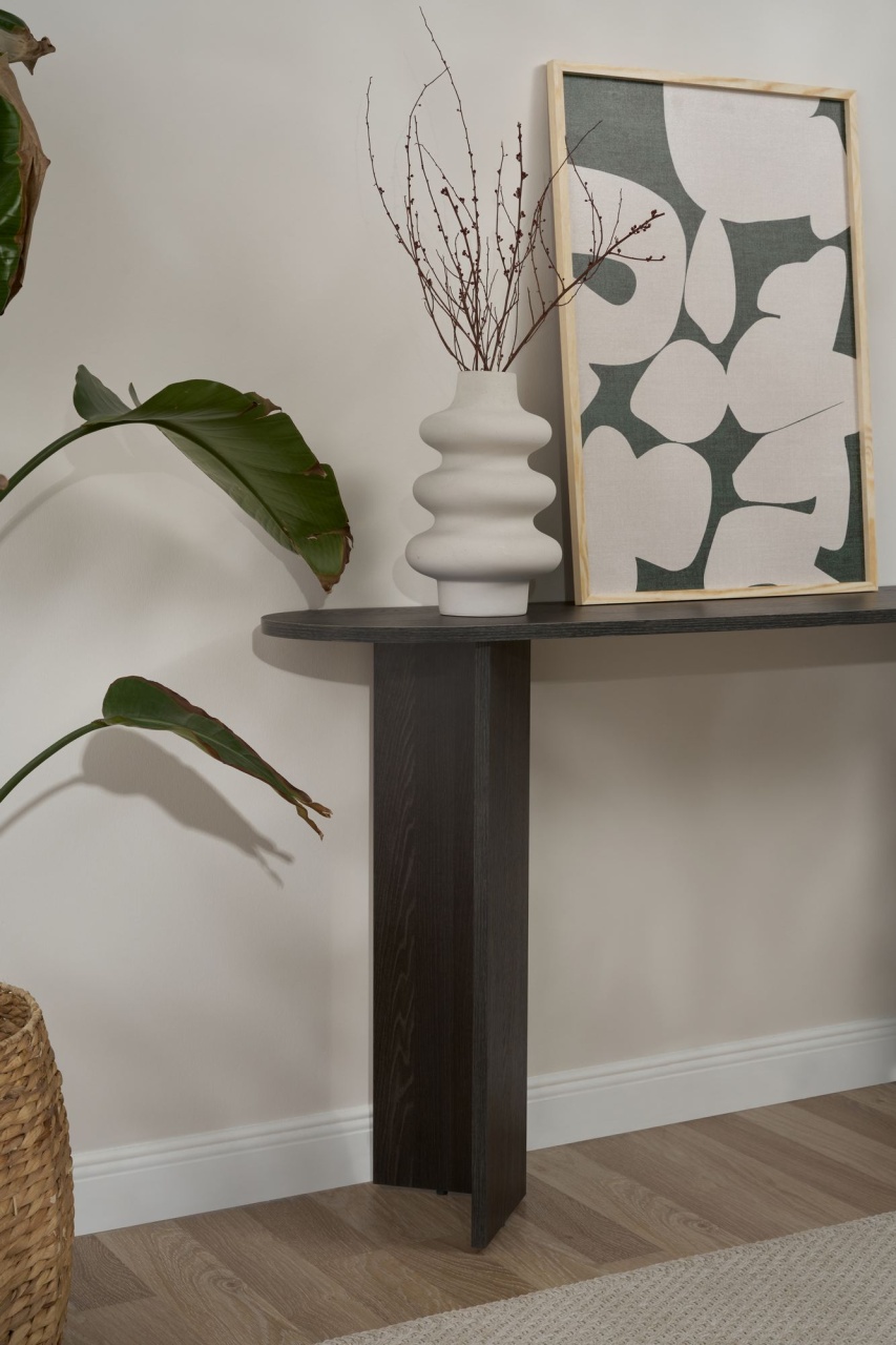 Masa decor, Sira Lumiere, UnicUtil, Lumiere Black, Lățime: 150 cm, Înălțime: 75 cm, Adâncime: 35 cm - imagine 6