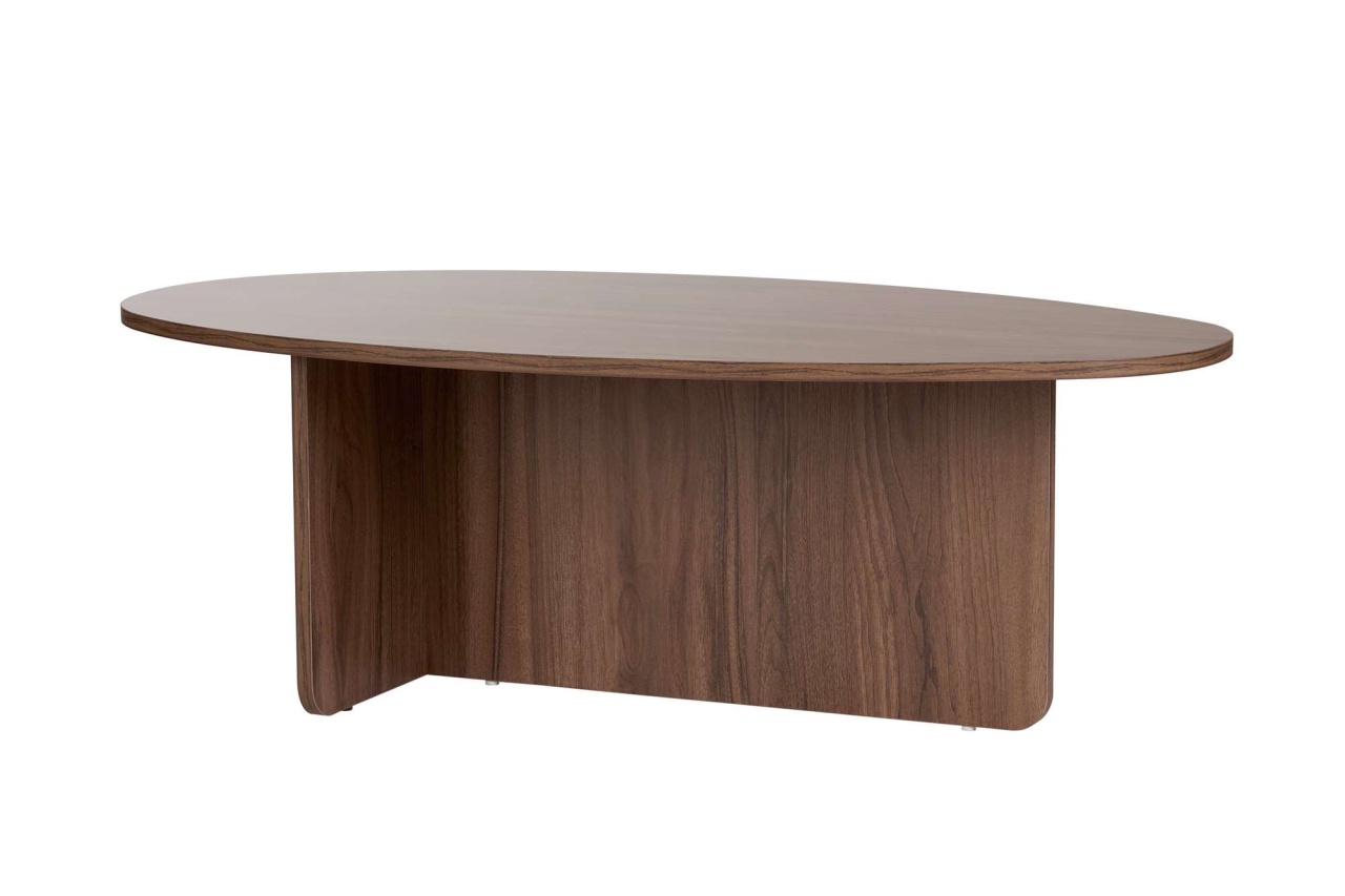 Măsuţă de cafea, Orba Walnut, UnicUtil, Nuc,Lățime: 120 cm, Înălțime: 40 cm, Adâncime: 65 cm - view 7