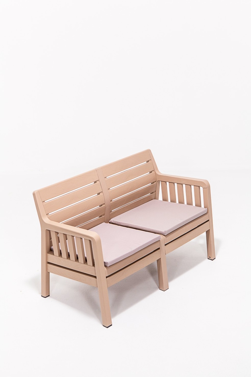 Mobilier Gradina, Storm ripple, UnicUtil, Culoarea Crem - 2 | YEO