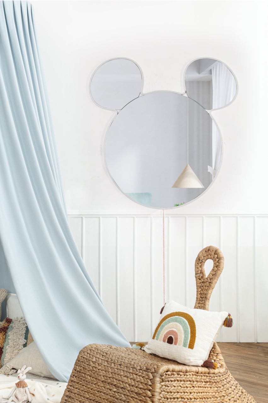Oglinda, Leaf flame, UnicUtil, Culoarea Alb - 3 | YEO