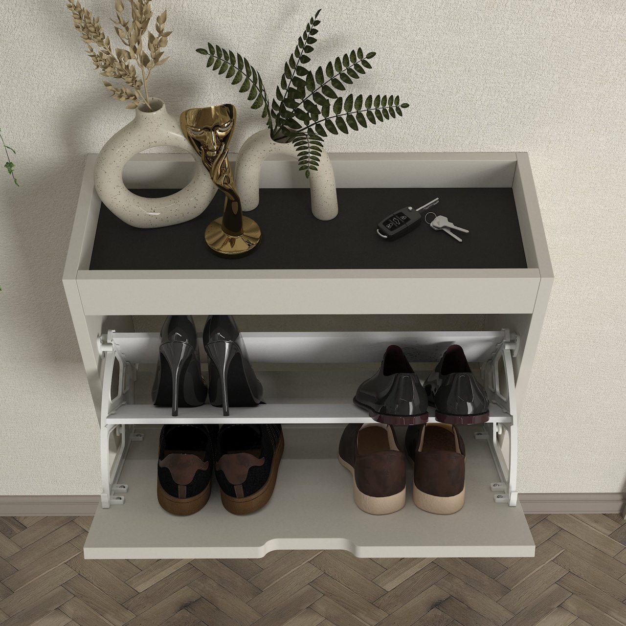 Pantofar, Fresh Order, UnicUtil, Crem-Gri - imagine 3