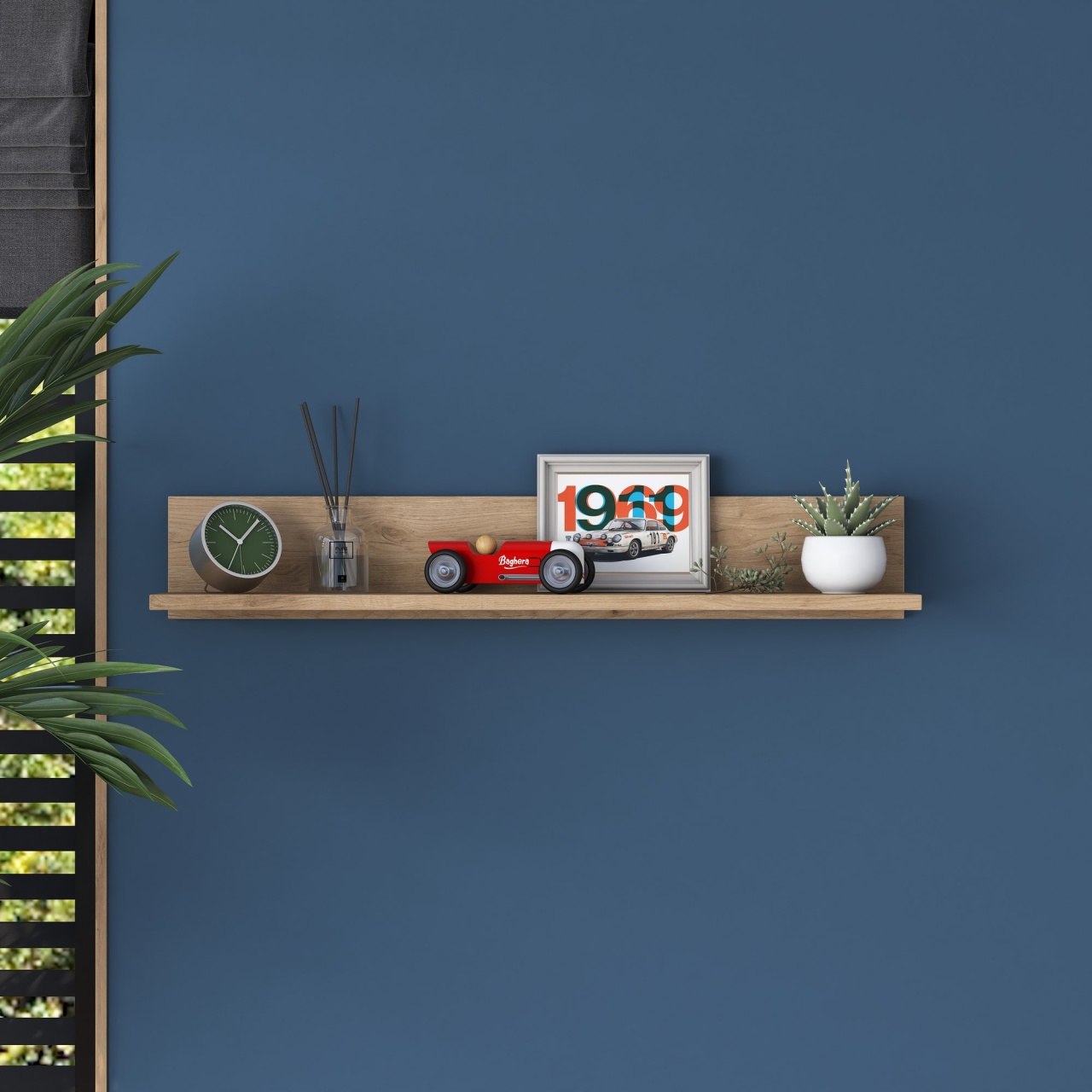 Raft perete, Timeless Design, UnicUtil, 90 x 15 x 14 cm, Nuc - imagine 7