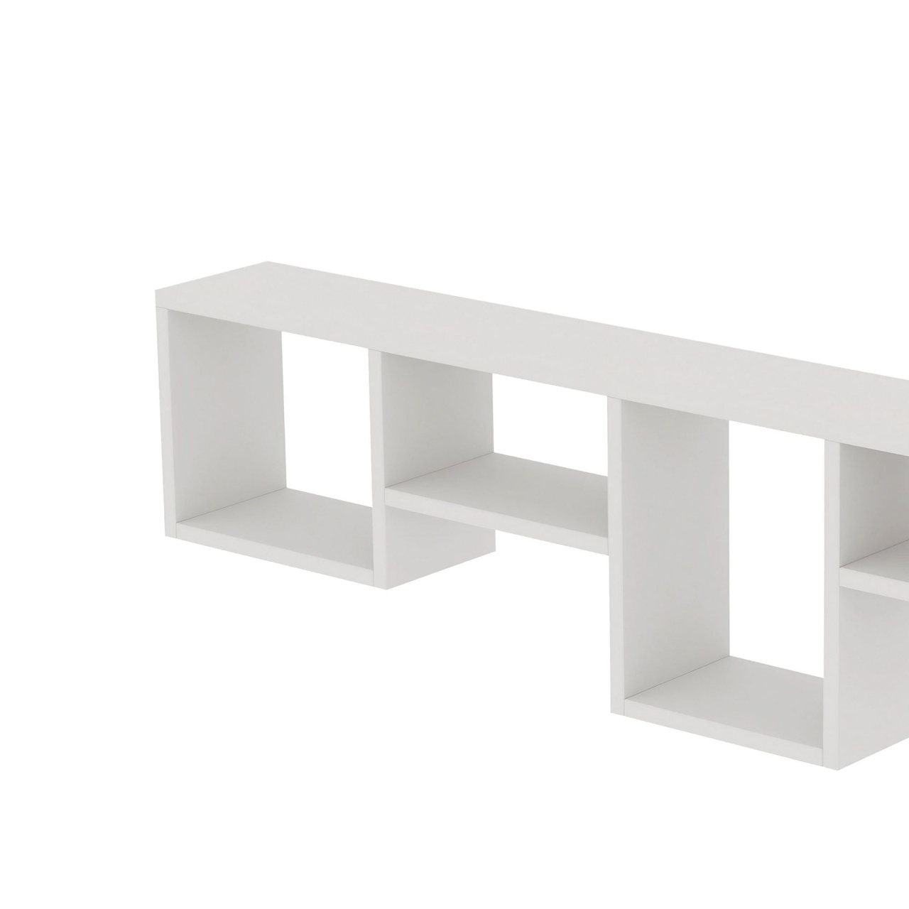 Rafturi perete, Classic Shelf, UnicUtil, 120 x 32 x 17 cm, Alb - 2 | YEO