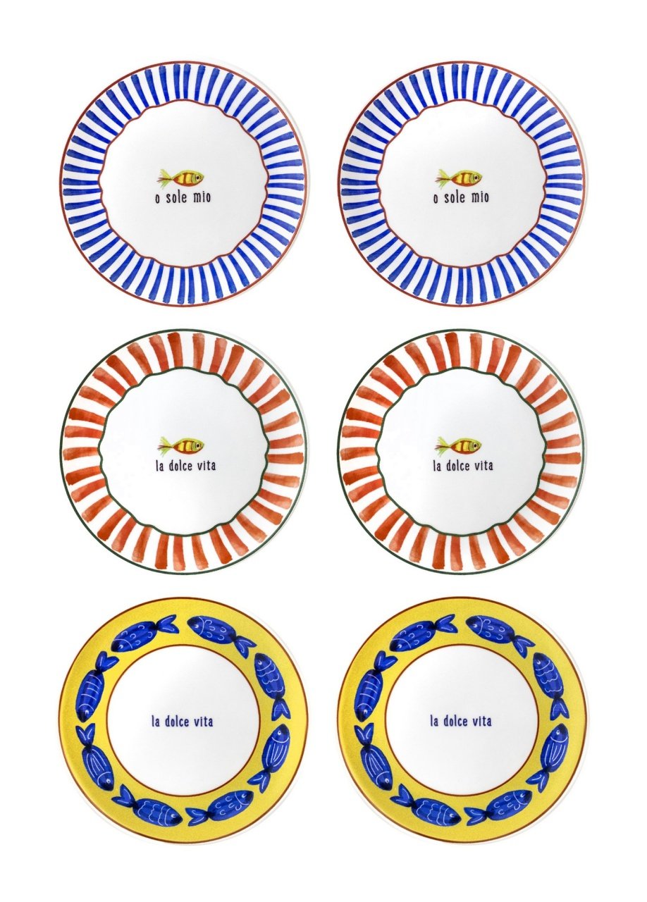 Set Farfurii (6 Bucati), Pieces pack, UnicUtil, Culoarea Albastru - 3 | YEO