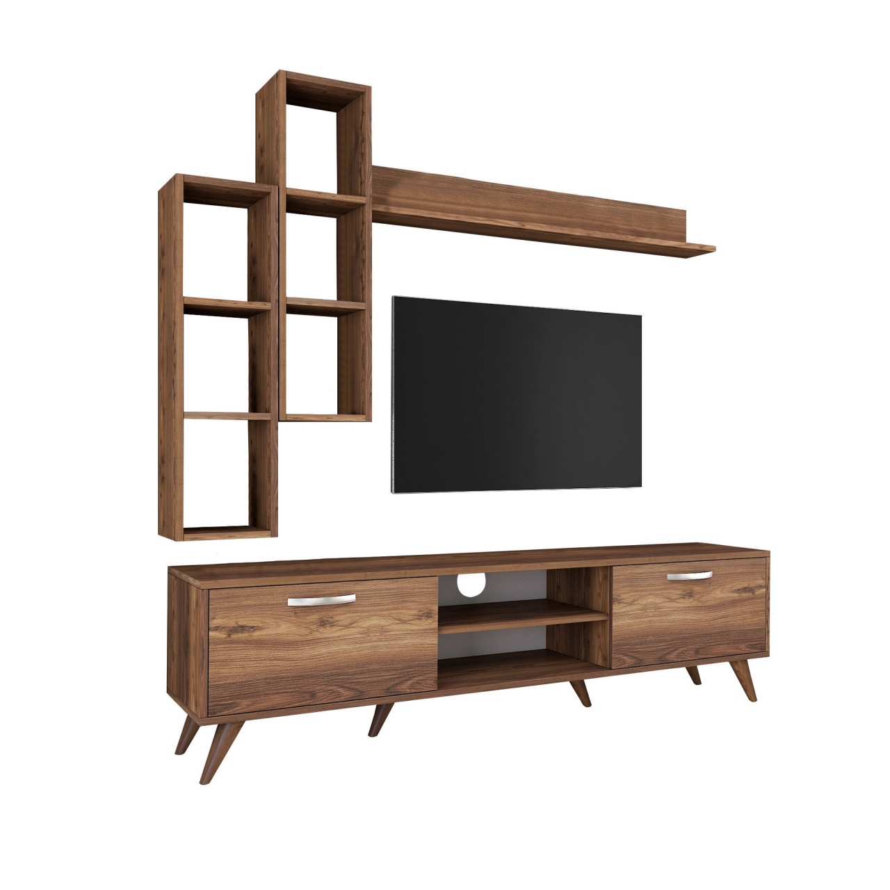 Unitate TV, M16 262, UnicUtil, Nuc, Lățime: 180 cm, Înălțime: 48,6 cm, Adâncime: 35 cm - view 6