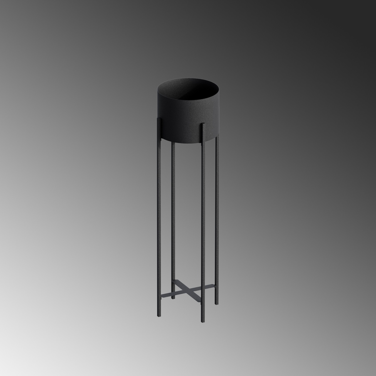 Vas Decorativ, Dust cloud, UnicUtil, Culoarea Negru - 4 | YEO