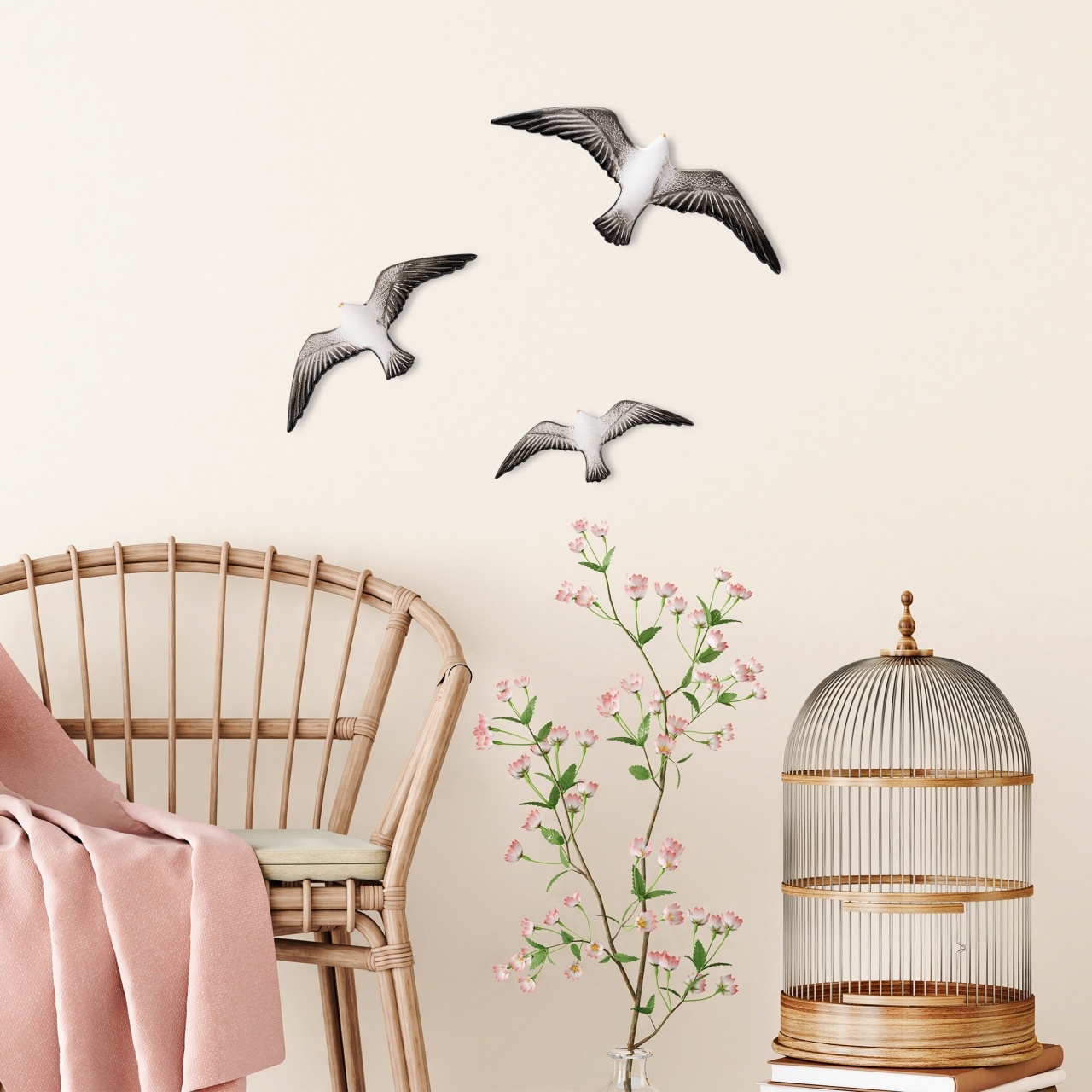 Accesorii Decorative Perete, Dust flame, UnicUtil, Culoarea Alb Negru - 1 | YEO