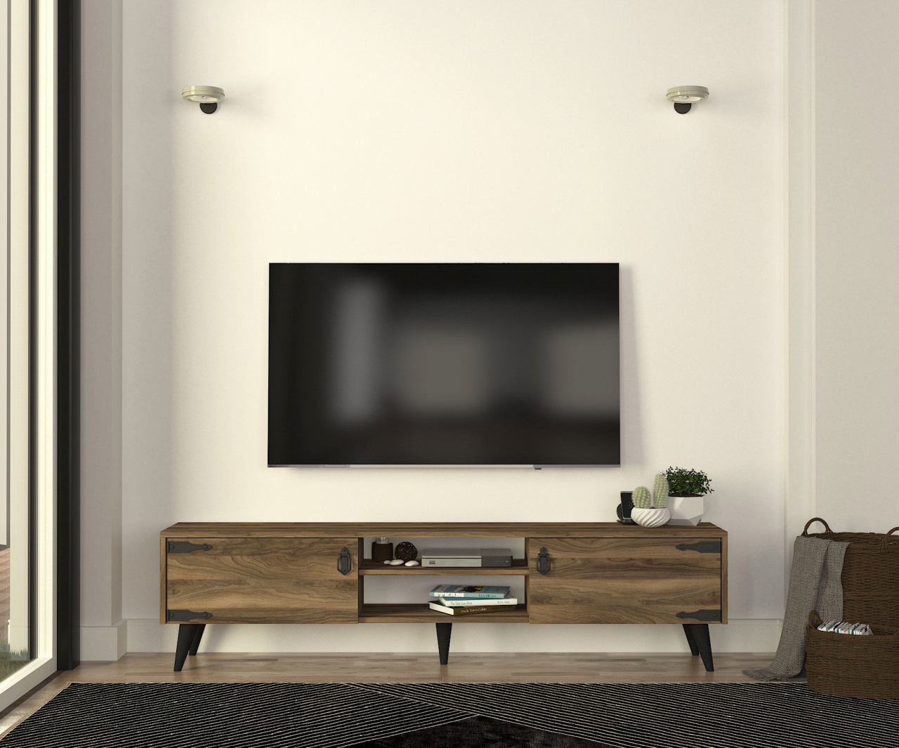 Comoda TV, Cozy Living, UnicUtil, Nuc - imagine 7