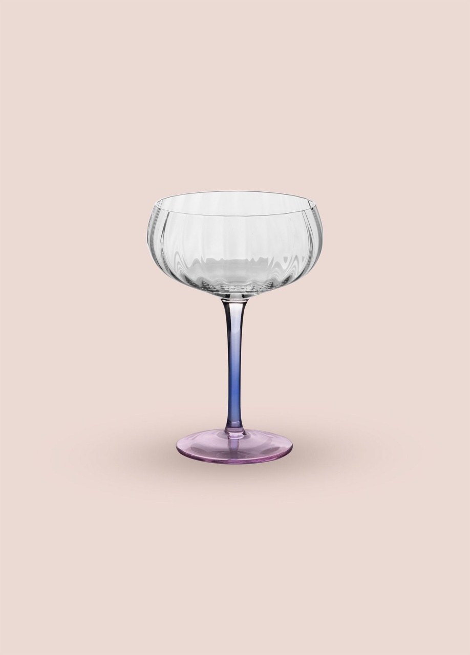 Cupa Sticla, Spark ridge, UnicUtil, Culoarea Roz - 2 | YEO