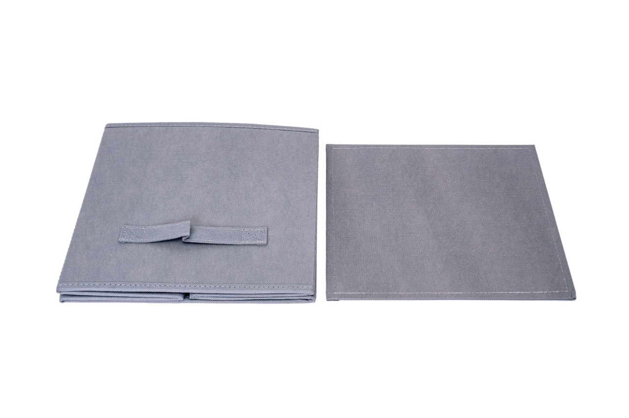 Cutie depozitare, Flex Box, UnicUtil, 28 x 28 x 28 cm, Gri - imagine 6